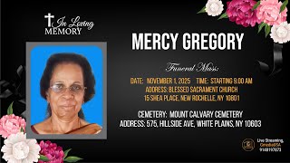 WAKE SERVICE: MERCY GRIGORY