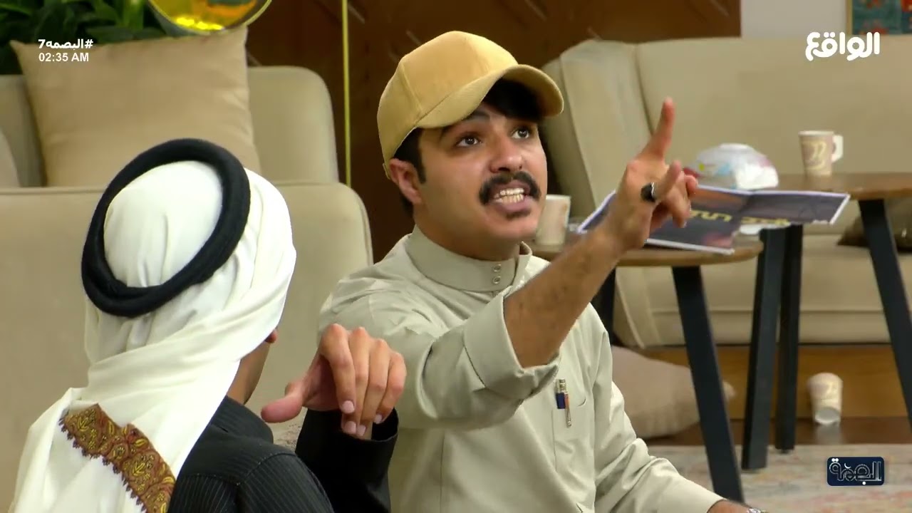 جدال سيف المطيري وزيد بن سابر عن المحكمة بالضحك والاستعطاف | #البصمه7