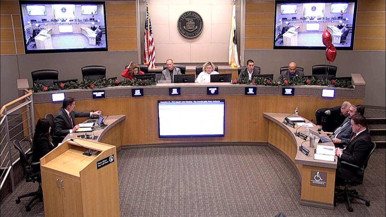 City council indio water authority 20 dec 2023 youtube