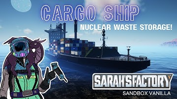 Building a Massive Cargo Ship in Satisfactory | Epic Time Lapse Build