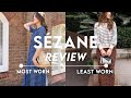 My SEZANE Clothing Ranked From Most Worn To Least Worn | Updated Sezane Review (2022)