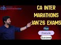 UPCOMING FREE MARATHONS FOR JAN'26 - PLAN AND SUCCEED