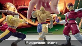 Boneco Street fighter Vega planeta DeAgostini original