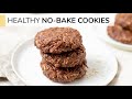 NO BAKE COOKIES | healthy chocolate oatmeal breakfast cookie