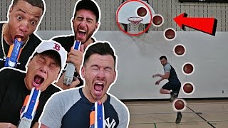 NERF RUSSIAN ROULETTE TRICK SHOT CHALLENGE!!