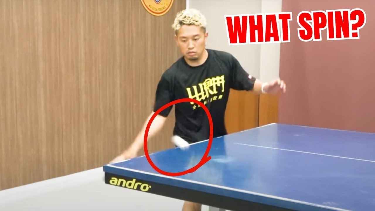 Как принимать подачи, не беспокоясь о вращении. [Настольный теннис]