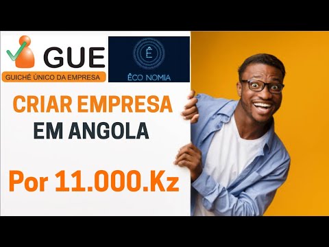Como criar empresa Online em Angola por 11 mil via gue