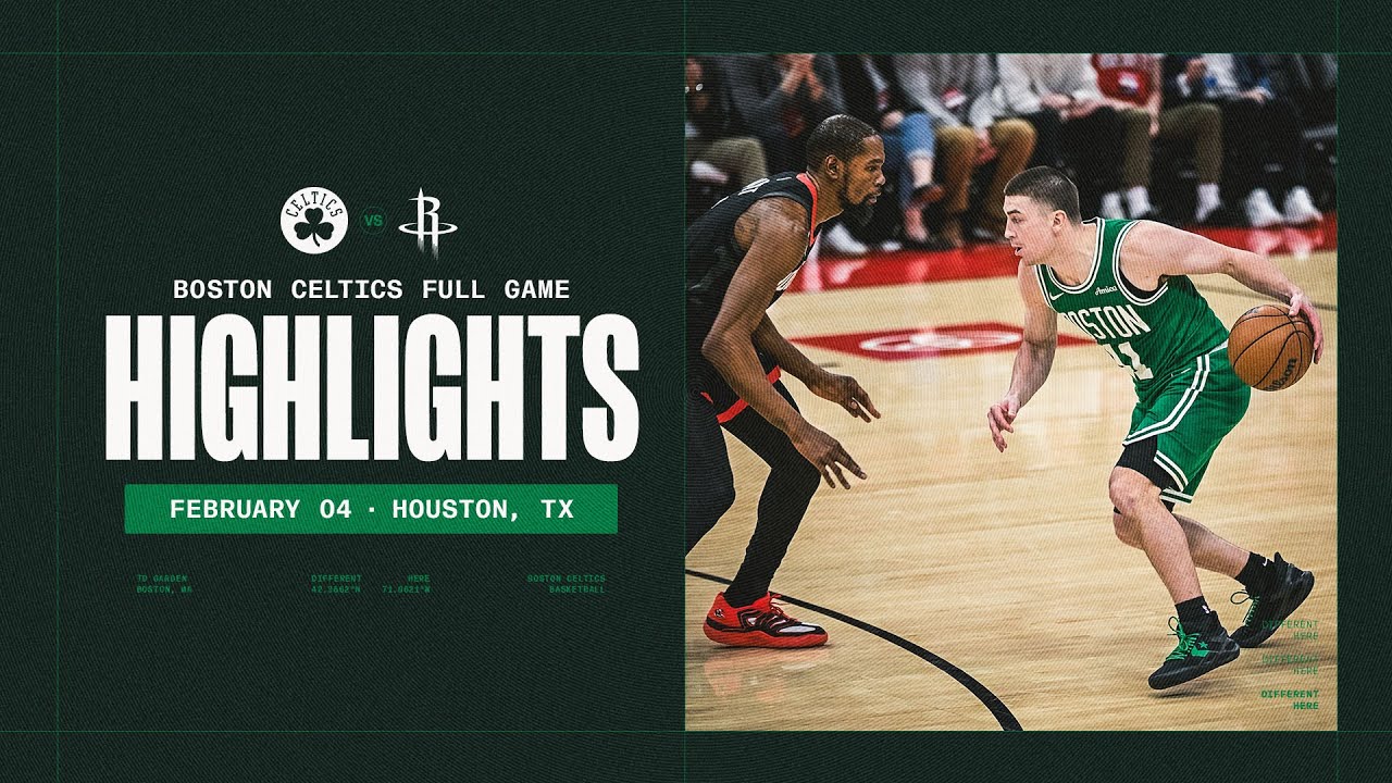 «Бостон Селтикс» одержали убедительную победу над «Хьюстон Рокетс» со счетом 114-93 | Расширенная...