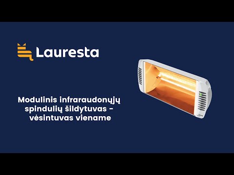 Modulinis infraraudonųjų spindulių šildytuvas - vėsintuvas viename  | LAURESTA