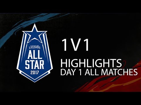 2017 All Star 1v1 Tournament All Games - Featuring. Faker, Bjergsen, Uzi and Sneaky