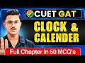 Clock Logical Reasoning For GAT CUET 2026 | Concept + Most Expected 50 MCQs