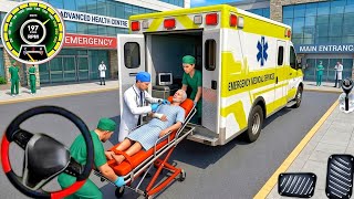 News Ambulance City Rescue Simulators - 911 US Emergency Ambulance Driving 3D Game Android Gameplay screenshot 5