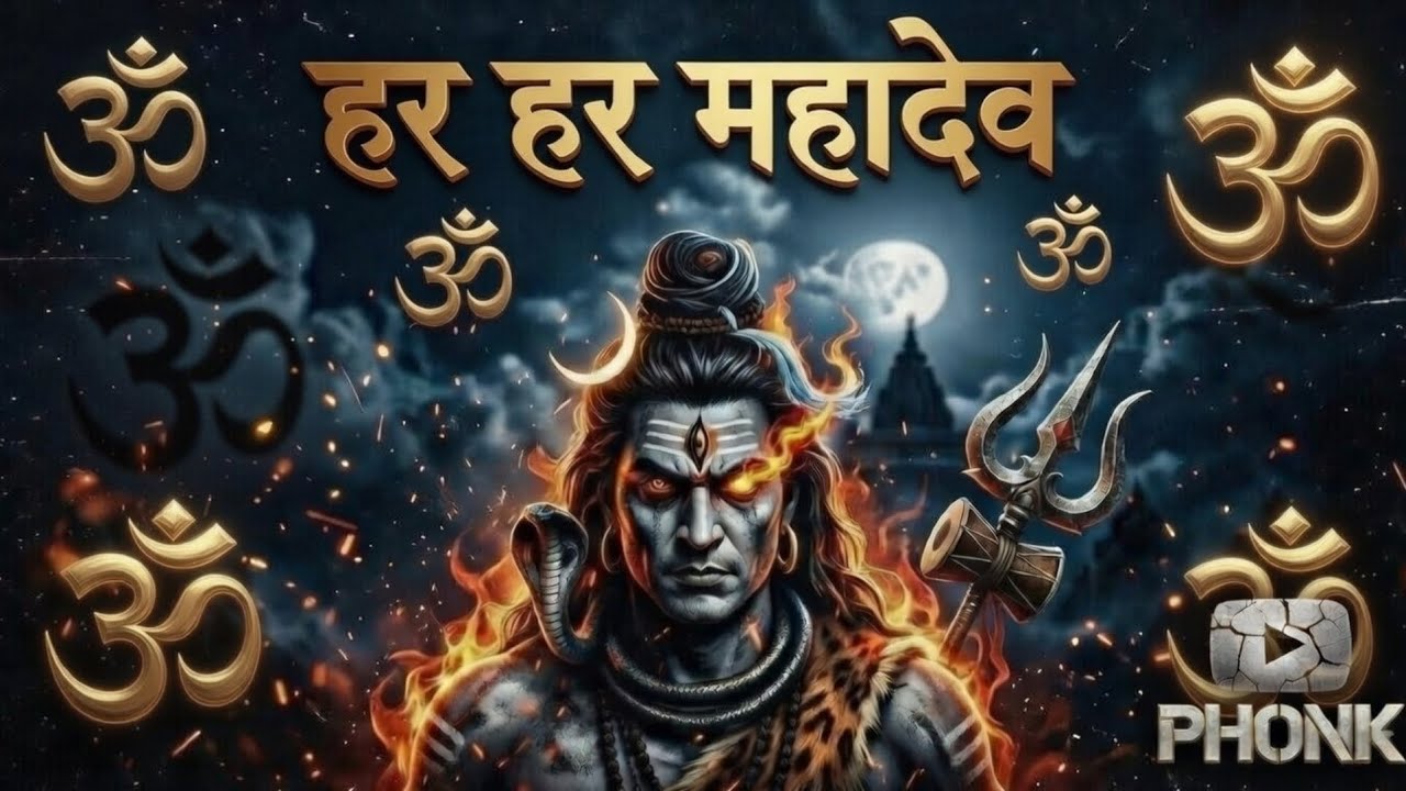 Har Har Mahadev: Shiv Rudra Phonk Anthem 🎶 ओम की गूंज 🕉️ नमः शिवाय 🔱