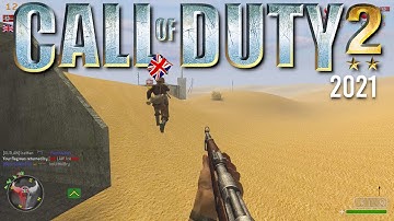 Call of Duty 2 Multiplayer On PC In 2021 | 4K
