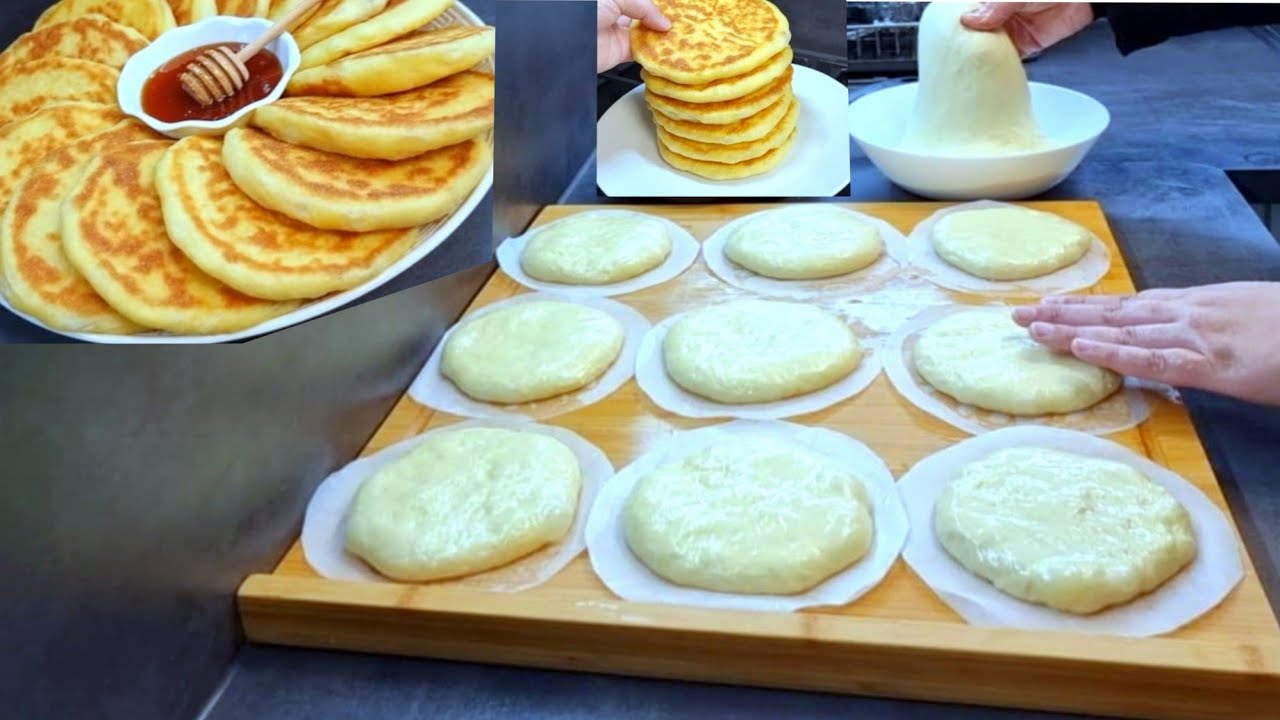 👍من اروع ما جربت بدون دقيق ابيض نهائيا وبدون زيوت افضل من سفنج ومن شيار فطائر المقلاة خفاف ومسفجين