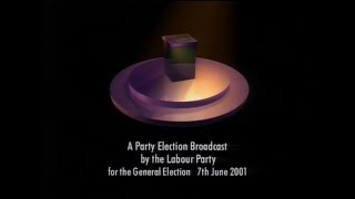 1 June 2001 Bbc2 - Labour Party Election Broadcast