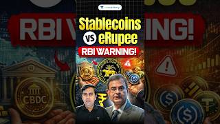 Stablecoins vs eRupee EXPLAINED! RBI Warning Decoded | UPSC Prelims 2026 Economy