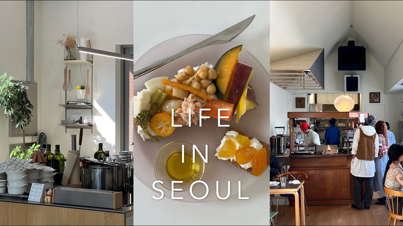 Seoul Vlog - spring pickles, bagels, coffee, natural wine, and more fresh picks