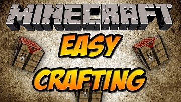 Minecraft 1.5.2 Mod Spotlight: Easy Crafting Table (Install Guide Included)