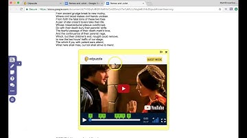 Add EdPuzzle Video into Google Docs with InsertLearning