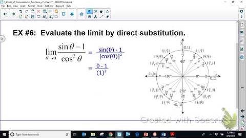 Limits of Transcendental Functions Part 3