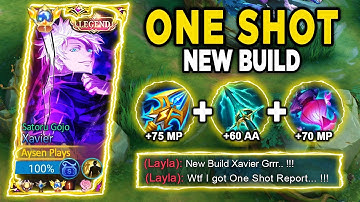 WTF DAMAGE! 😱| GLOBAL XAVIER 95% WINRATE NEW SECRET BUILD !(MUST TRY) | XAVIER TIPS & GUIDE | MLBB