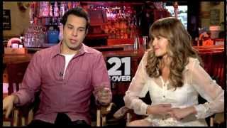 Skylar Astin and Sarah Wright Interview - "21 and Over"