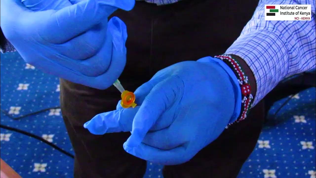 PSA Test Kit Procedure| Prostate Cancer Screening in Kenya| English ...