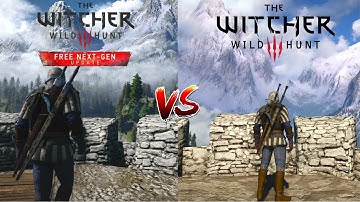 The Witcher 3 Next Gen Upgrade vs Original - Graphics & Details Comparison