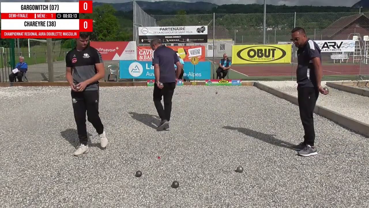 Miniature : MINI WebTV Saint-Félix : Championnats Régionaux Auvergne Rhône-Alpes de pétanque 2024