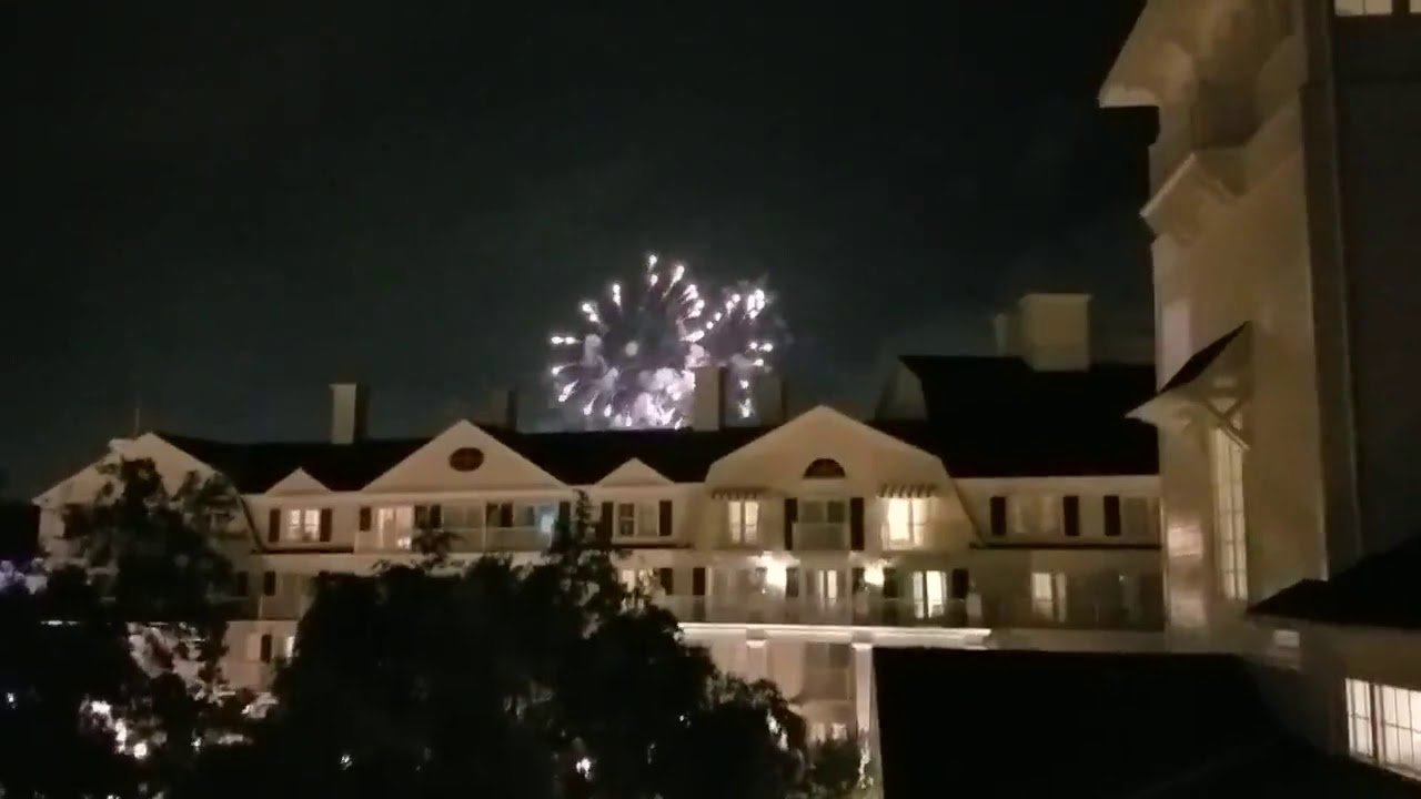 Illuminations (Epcot Fireworks) from Disney's Boardwalk Villas 6/18