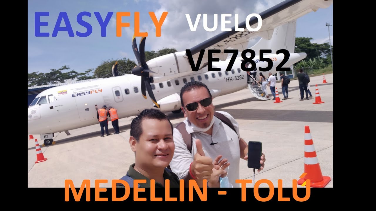 EasyFly Vuelo VE7852 Olaya Herrera (EOH) - Tolú (TLU) Inaugural