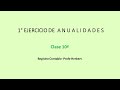 10. Primer ejercicio de Anualidades- clase 10