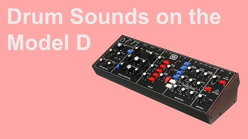 Making Drums with the Behringer Model D