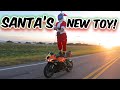 SANTA SKIPS CHRISTMAS AND BUYS A BIKE!