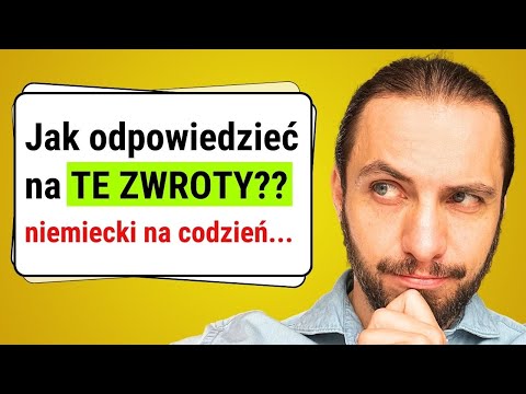 50 zwrotów po niemiecku dla początkujących Lekcja 1