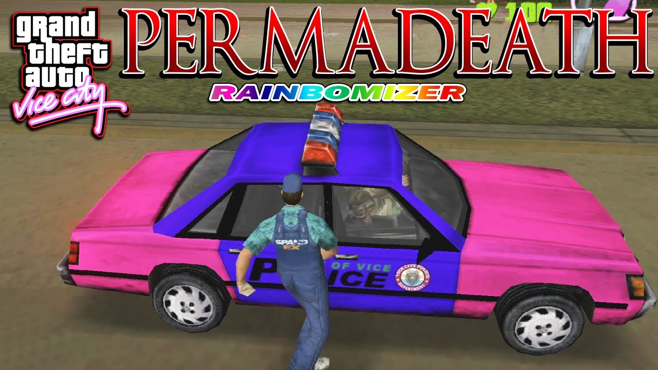 GTA Vice City Randomizer Permadeath - Any Mission Fail, Wasted, or Busted = RESET!