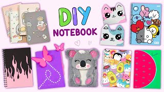 14 DIY AMAZING NOTEBOOK IDEAS - Handmade Notebooks - Notebook Cover Ideas - Back To School Hacks