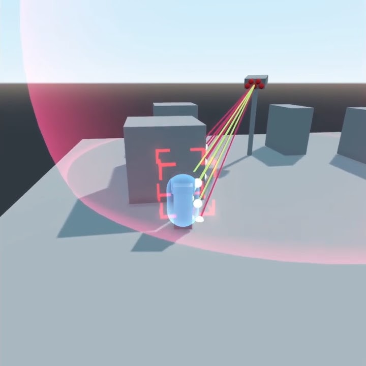 The Cool Trick Game Developers Use to Make Enemy AI See You. #Shorts