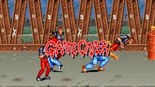 Vendetta (Konami 1991)  Attract Mode 60fps