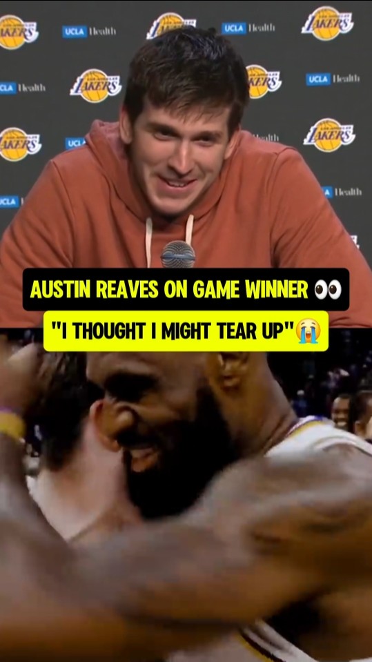 Austin Reaves emotional on Xmas day?