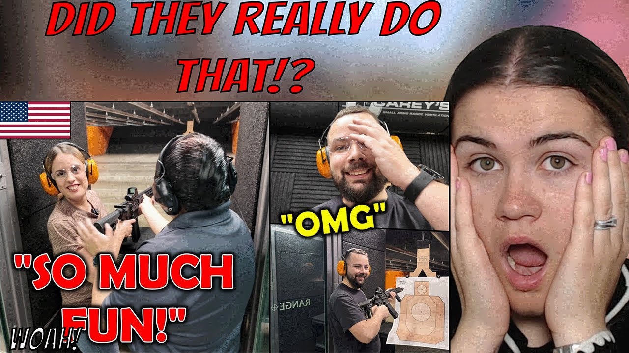Brit Reacts to Europeans Shoot Guns in America for the First Time ...