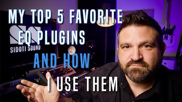My Top 5 Favorite EQ Plugins [And How I Use Them]