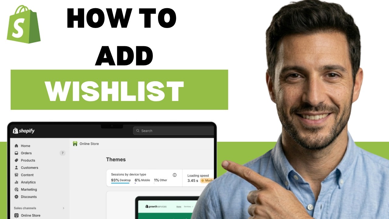 How to add wishlist in Shopify (full guide 2026) - YouTube