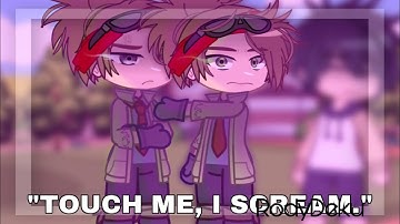 “Touch Me, I Scream.” - BNHA / MHA - RodyDeku - Angstish? - IB : Hero Chargebolt - Gacha Club