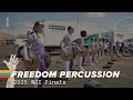 Freedom Percussion Cymbal Line 2025 / WGI Finals/ In the Lot with Seavine