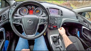 2010 Opel Insignia [1.6 Turbo ECOTEC 180HP] |0-100| POV Test Drive #1544 Joe Black