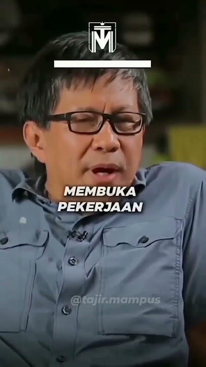 Rocky Gerung || Ijazah itu tanda orang pernah sekolah, bukan tanda orang pernah berpikir