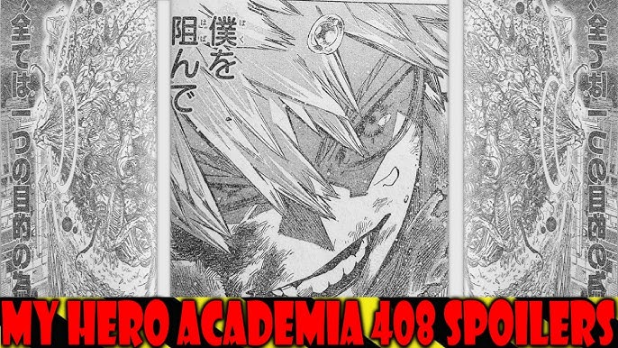 AFO's Birth] My Hero Academia Chapter 407 Spoilers, Raw Scans