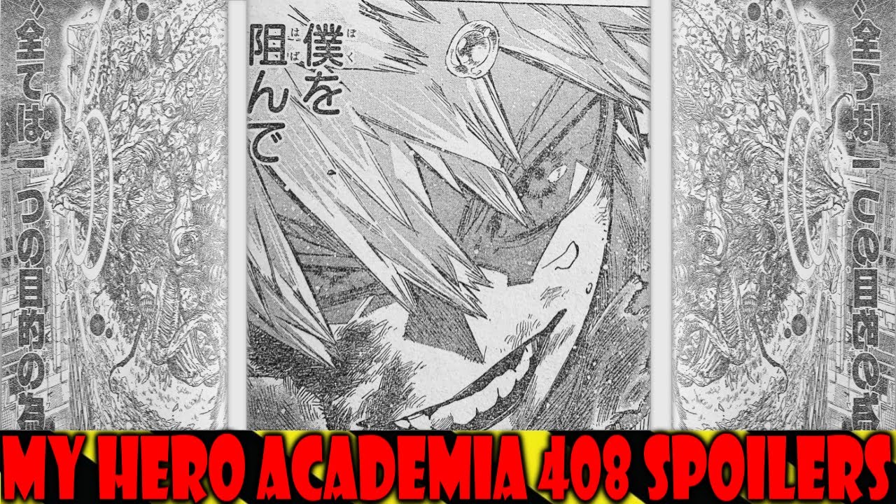 AFO's Life] My Hero Academia Chapter 408 Raw Scans, Spoilers, Release Date  - Anime Troop